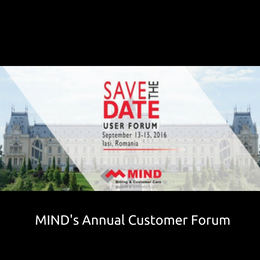 Event MIND's customer forum 2016